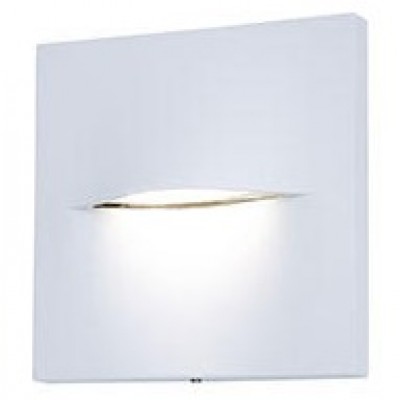 Φωτιστικό Επίτοιχο LED 3W 230V 150lm 3000K Θερμό Φως Αλουμινίου Λευκό IP65 17-03687-1 Φωτιστικό Επίτοιχο LED 3W 230V 150lm 3000K Θερμό Φως Αλουμινίου Λευκό IP65 17-03687-1